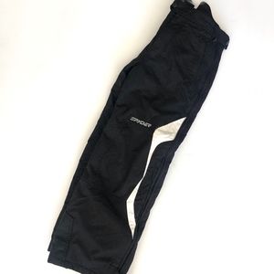 Spyder XT Black White Kids Sky Pants Size 12